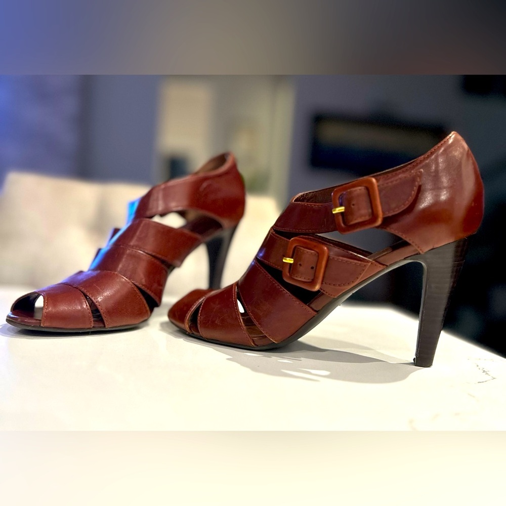 Franco Sarto leather heels